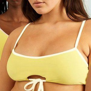 NWT OOKIOH Paloma Swim Top + Amalfi Bottoms Yellow XL